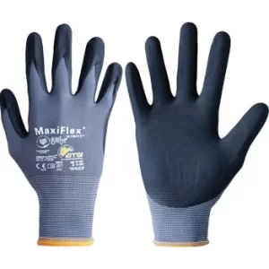 Maxiflex Ultimate, Mechanical Hazard Gloves, Black/Grey, Nitrile Coating, EN388 4, 1, 1, 3, Size 5