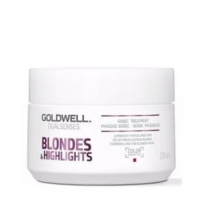 Goldwell DualSenses Blondes&Highlights 60 Sec Treatment Hair Mask 200ml