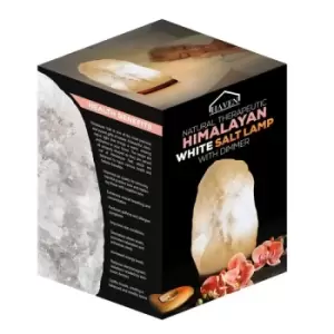 Haven Himalayan White Salt Lamps with Dimmer - Medium