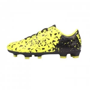 Sondico Blaze FG Child Football Boots - Black/Lime