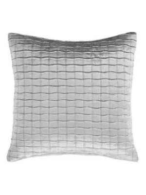 Catherine Lansfield Catherine Lansfield Shimmer Crushed Velvet Pinsonic 45X45 Filled Cushion