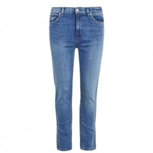 Hudson Holly High Rise Crop Jeans - REALISTIC