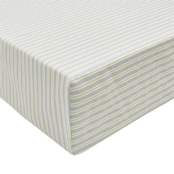 Sanderson Adele 200TC Cotton Sateen Fitted Sheet - White