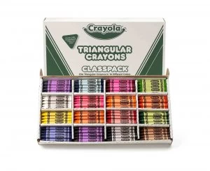 Crayola Triangular Crayon Classpack of 256