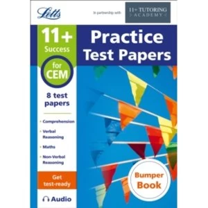 11+ Practice Test Papers (Get Test-Ready) Bumper Book, Inc. Audio Download: For the Cem Tests