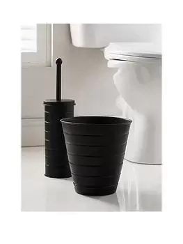 Our House Toilet Brush And Bin Set