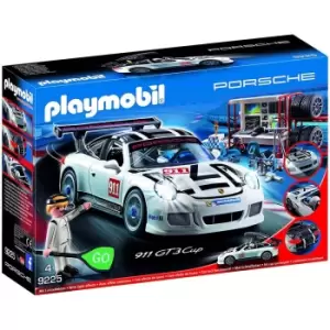 Playmobil Porsche 911 Gt3 Cup With Racing Command Station 9225