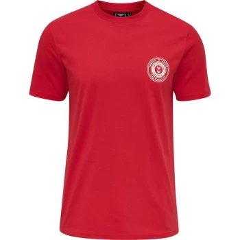 Hummel Hive Michael T Shirt - True Red 3066