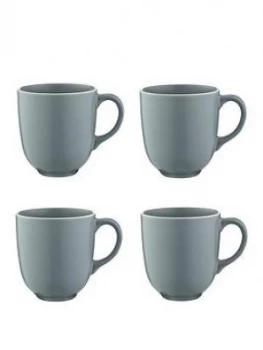 Mason Cash Classic Collection Set Of 4 Mugs - Grey