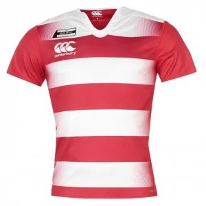 Canterbury Hoop Challenger Jersey Mens - Red/White