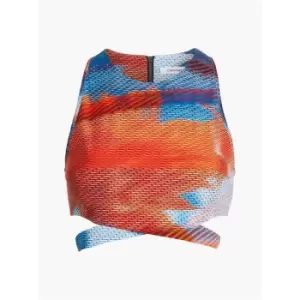 Calvin Klein Jeans Out Back Zip Top - Multi