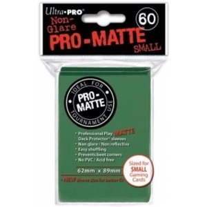 Ultra Pro Matte Small Green DPD 10 Packs Of 60