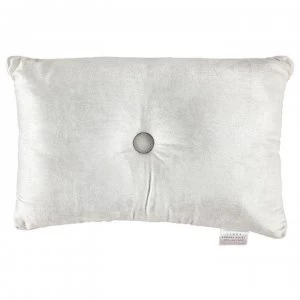 Hotel Collection Velvet Cushion - Silver