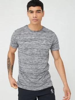 Gym King Sport Grindle T-Shirt - Grey, Size L, Men