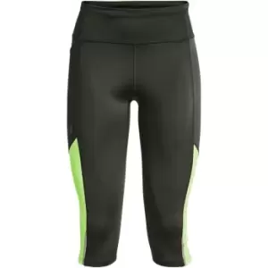 Under Armour Armour Fly Fast 3.0 Speed Capri Leggings Womens - Green