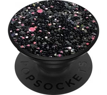 POPSOCKETS Swappable PopGrip Phone Grip - Sparkle Black