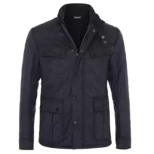 Barbour Ariel Polarquilt Quilted Jacket In Navy - Size M