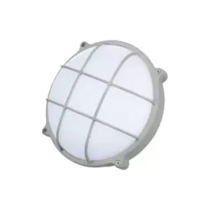 Timeguard 25W Round Cross Bezel LED Bulkhead - Daylight - LEDBHR25CB