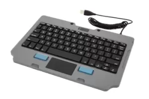 Gamber-Johnson 7160-1449-00 mobile device keyboard Black, Grey USB...