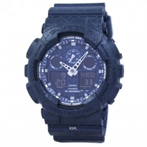Casio G-SHOCK Standard Analog-Digital Watch GA-100CG-2A - Blue