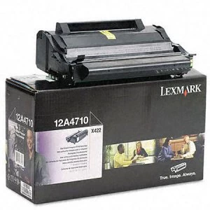 Lexmark 12A4710 Black Laser Toner Ink Cartridge