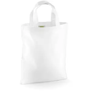 Westford Mill Mini Bag For Life - 4 Litres (One Size) (White) - White