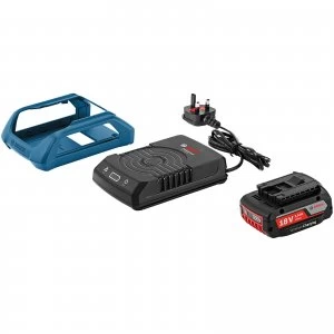 Bosch GAL 1830 18v Cordless Wireless Battery Charger and 1 Li-ion Battery 2ah 240v