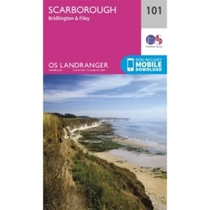 Scarborough, Bridlington & Filey by Ordnance Survey (Sheet map, folded, 2016)