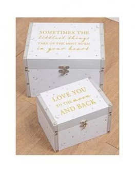 Bambino Set Of 2 Storage Boxes - Best Seller