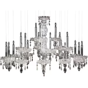 Ghostly Cluster Pendant Ceiling Light Chrome