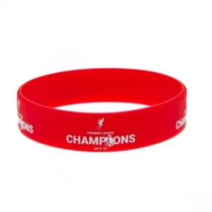 Liverpool FC Premier League Champions Silicone Wristband
