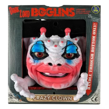 Boglins Hand Puppet - Glow In The Dark Dark Crazy Clown