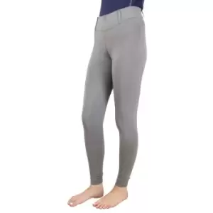 Hy Sport Active Womens/Ladies Horse Riding Tights (L) (Pencil Point Grey) - Pencil Point Grey