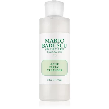 Mario Badescu Acne Facial Cleanser Cleansing Gel For Oily Acne - Prone Skin 177ml