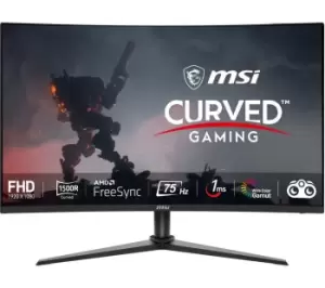 MSI Optix G243VCV Full HD 24" Curved VA Gaming Monitor - Black