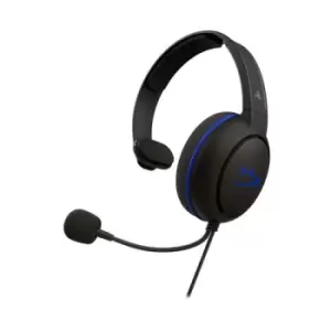 HP HyperX Cloud Chat Headset Wired Handheld Office/Call center Black Blue