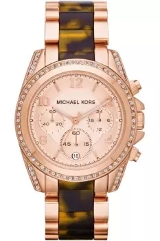 Ladies Michael Kors Blair Chronograph Watch MK5859