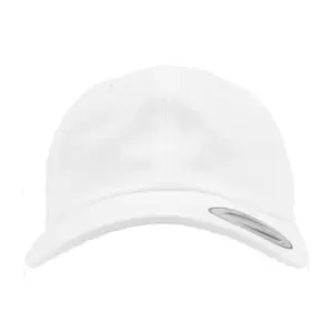 Flexfit Unisex Low Profile Cotton Twill Cap (One Size) (White)