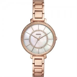 Fossil Ladies Jocelyn Rose Gold Plated Watch - ES4452