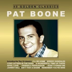 40 Golden Classics by Pat Boone CD Album