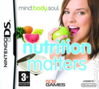 Mind Body Soul Nutrition Matters Nintendo DS Game