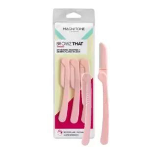 Magnitone Browz That Pack of 3 Eyebrow Shaping and Hair Removal