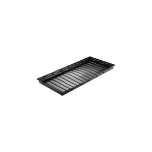 CEMO PE small container shelf sump tray, 40 l sump capacity, without grate