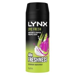 Lynx Epic Fresh Body Spray 250ml - wilko