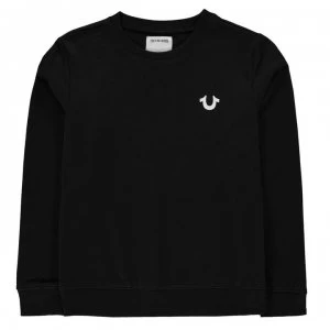 True Religion Junior Boys Buddha Sweatshirt - BLACK