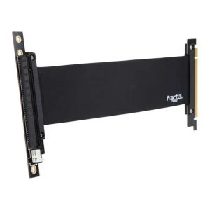 Fractal Design Flex VRC-25 PCIe 3.0 (x16) Riser Cable Kit - For Fractal Design cases with 2.5 slot vertical GPU mount support...