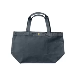 Bags By Jassz Large Canvas Shopper (One Size) (Denim Blue)