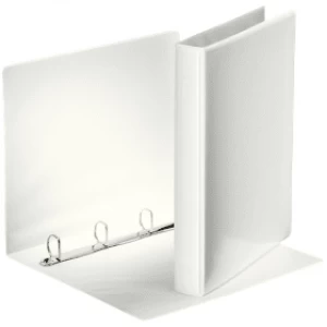 Esselte Essentials Panorama A4 Ring Binder 25mm with 4 D-rings - White