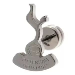 Tottenham Hotspur FC Cut Out Stud Earring (One Size) (Silver)