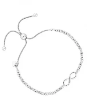 Simply Silver Infinity Toggle Bracelet